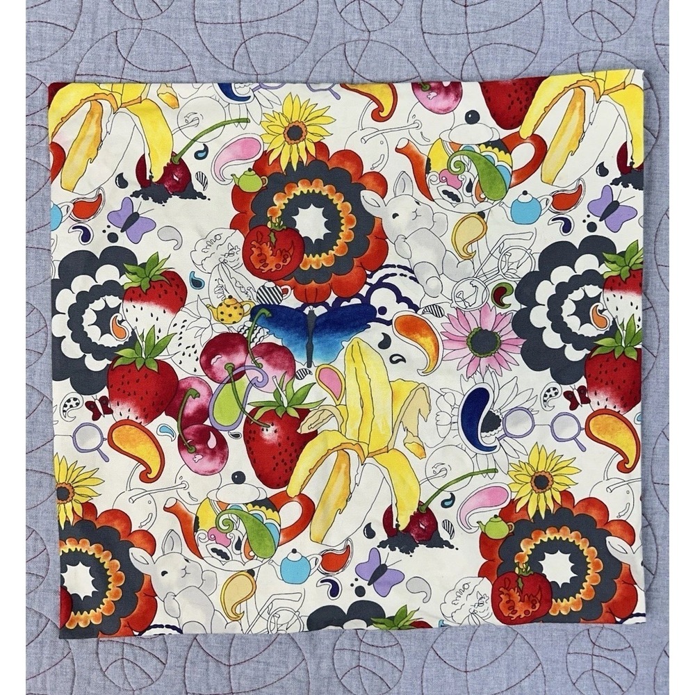 Throw Pillow Cover / Alexander Henry Home Collection‎ Afternoon Delight Fabric